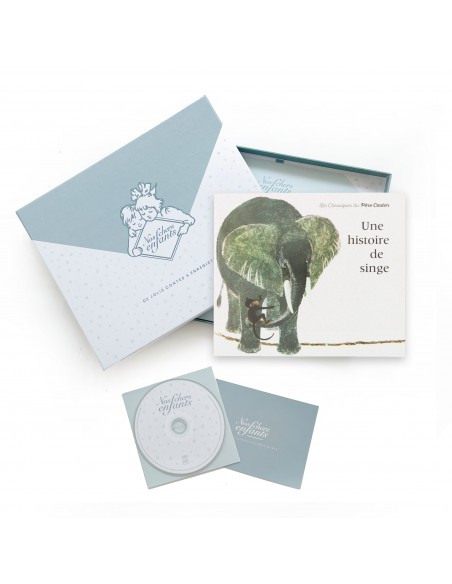 Coffret Nos Chers Enfants - livre à enregistrer - Une histoire de singe