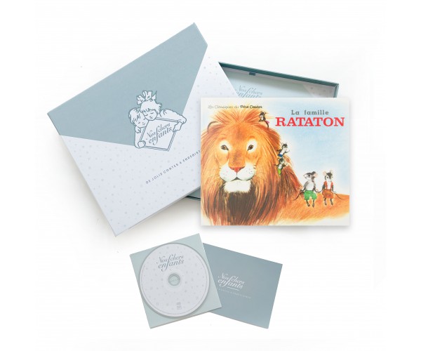 Coffret Nos Chers Enfants - livre à enregistrer - La famille Rataton