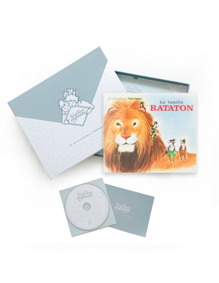 Coffret Nos Chers Enfants - livre à enregistrer - La famille Rataton