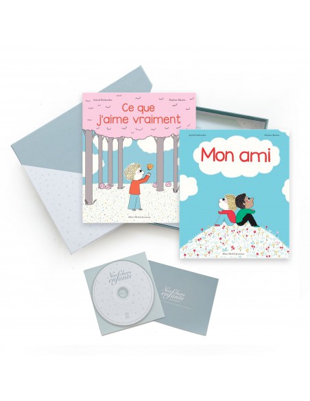 Coffret Nos Chers Enfants - livre à enregistrer - Mon ami - Ce que j'aime vraiment