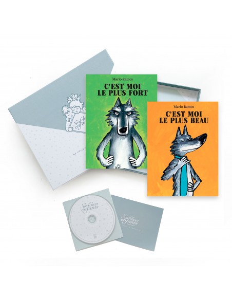 Coffret Nos Chers Enfants - livre à enregistrer - C'est moi le plus fort - C'est moi le plus beau