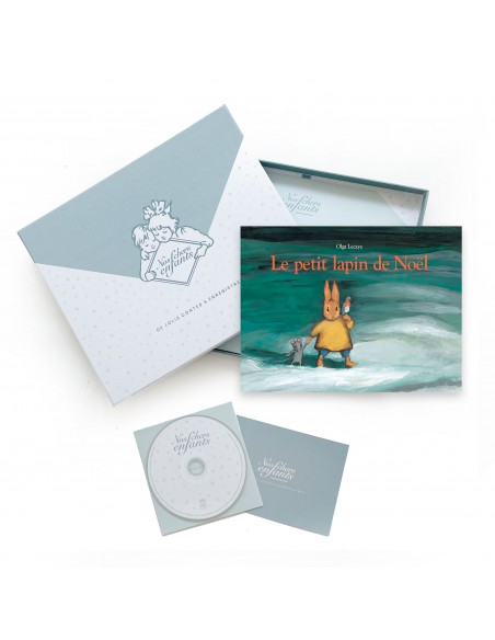 Coffret Nos Chers Enfants - livre à enregistrer - Le petit lapin de Noël