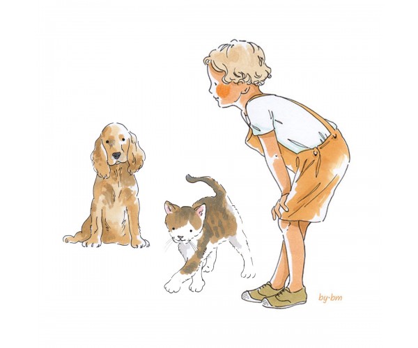 Illustration de Brigitte - by.bm