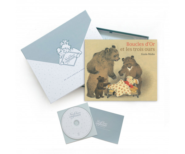Coffret Nos Chers Enfants - livre à enregistrer - Boucle d'or et les trois ours