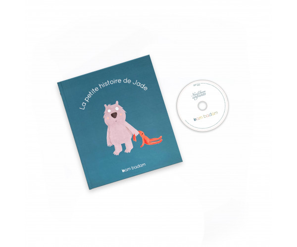 Livre personnalisé de naissance Bam Badam