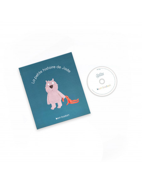 Livre personnalisé de naissance Bam Badam