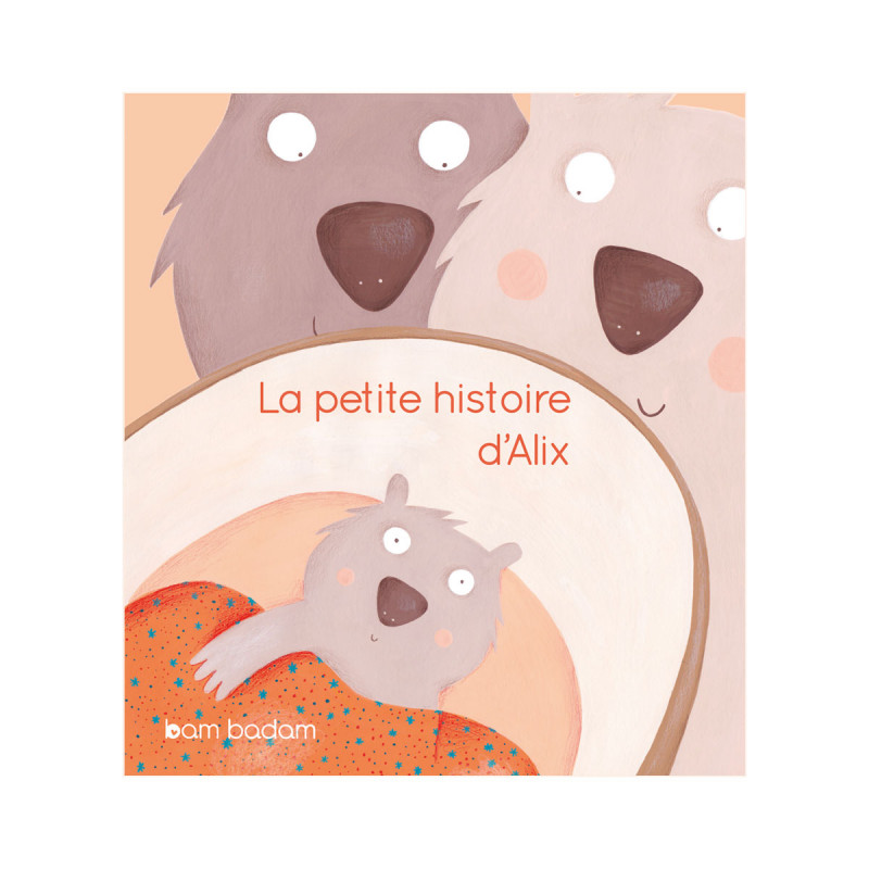 Livre personnalisé de naissance Bam...