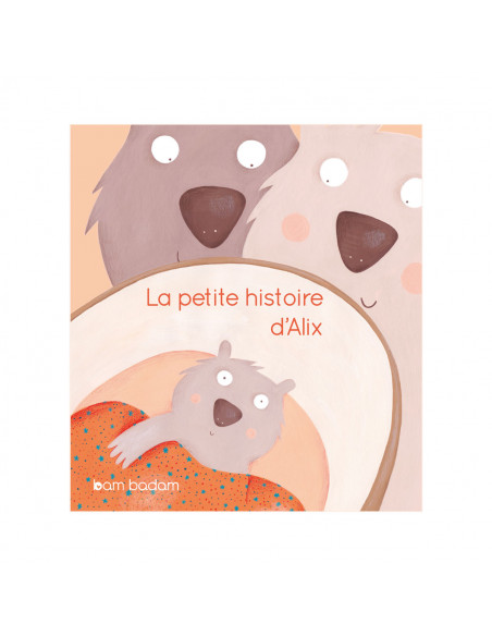 Livre personnalisé de naissance Bam Badam