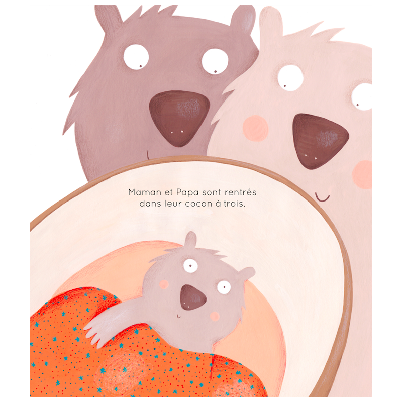 Livre personnalisé de naissance Bam...