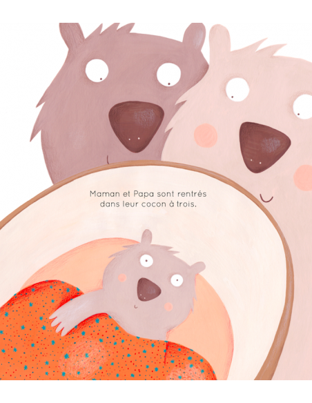 Livre personnalisé de naissance Bam Badam