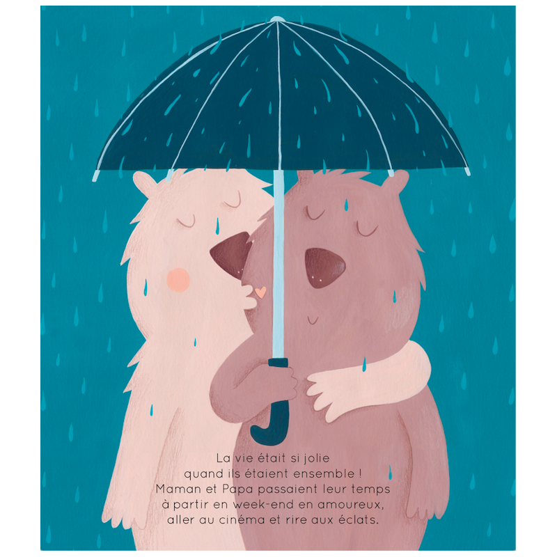 Livre personnalisé de naissance Bam...