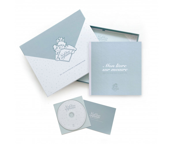 Coffret Nos Chers Enfants - livre à enregistrer - livre sur mesure